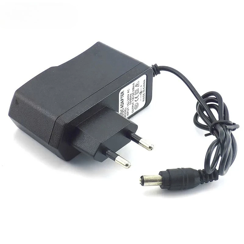 3pcs 500mA Power Converter supply Adapter AC to DC 12V 0.5A Power Supply US Plug Switch 5.5mm x 2.1mm For Strip Light 100-240V