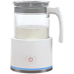 Montalatte elettrico da 500 ml Montalatte con controllo intelligente della temperatura Montalatte per latte riscaldato per caffè fantasia per uso domestico