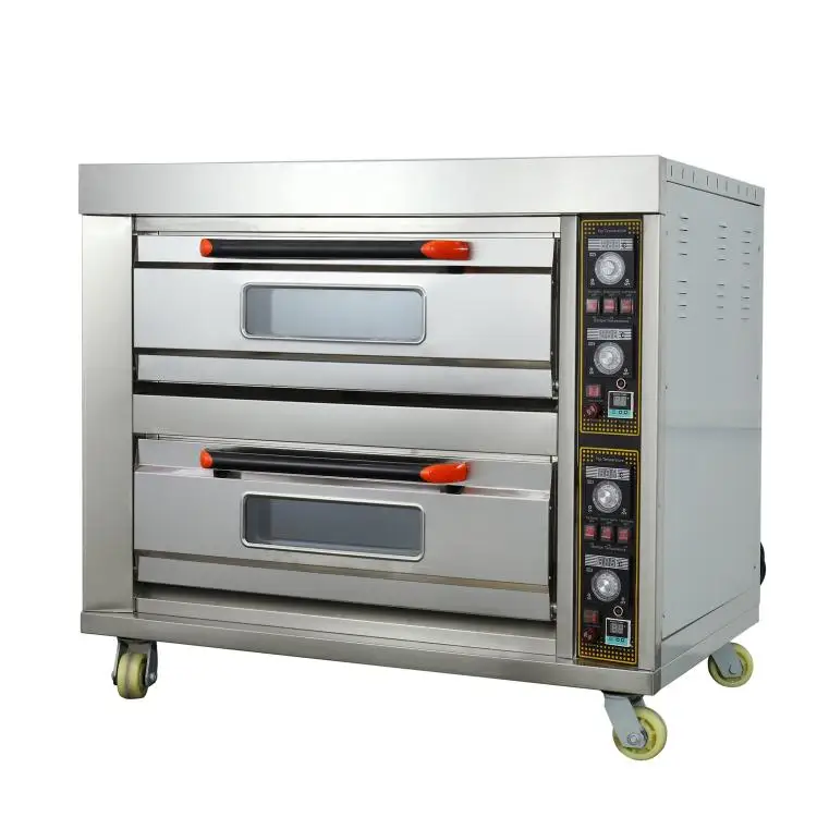 Good Price Baking Equipment 3 Deck 9 Trays Crown B Electric Deck Oven for Bakery