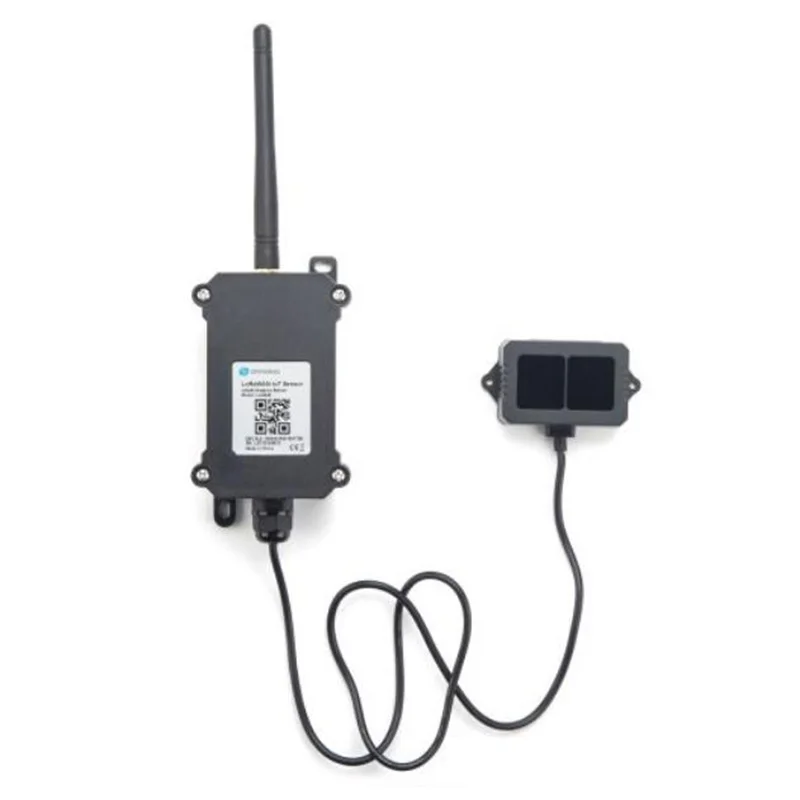 Dragino LLDS40 LoRaWAN LiDAR ToF (Tempo di volo) La portata del sensore di distanza è da 0 m a 40 m Batteria integrata da 8500 mAh