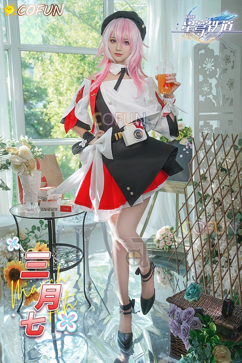 COFUN Game Honkai: Star Rail KFC Linkage 7 maart Cosplay Kostuum Halloween Outfits Vrouwen Nieuw Pak Uniform