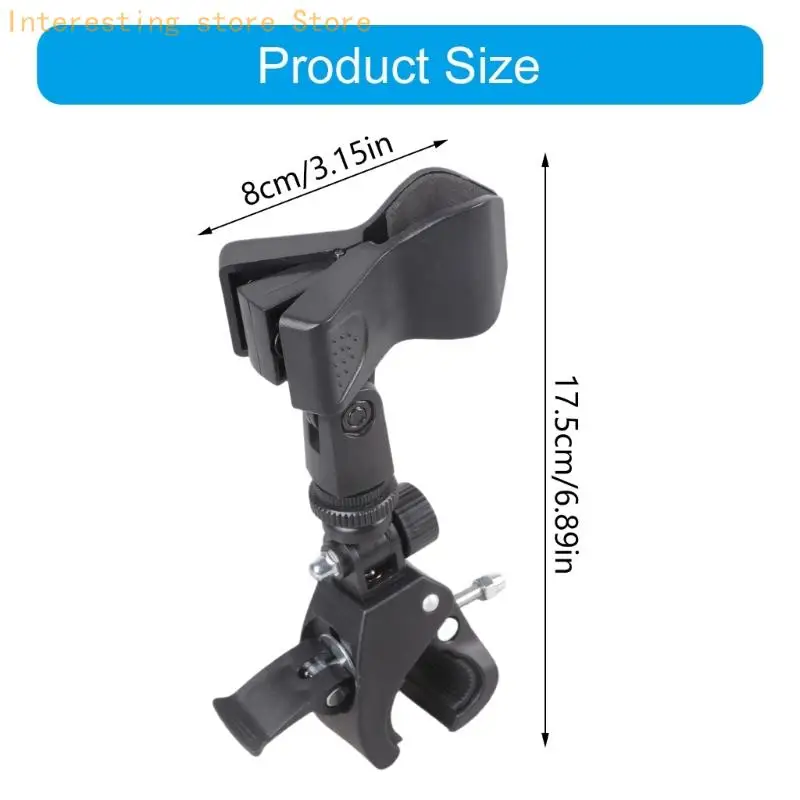 Mikrofon-Clip-Halter für 16 mm bis 47 mm runde Objekte für 16 mm bis 40 mm Rohrmontage 55KC – Detail 6