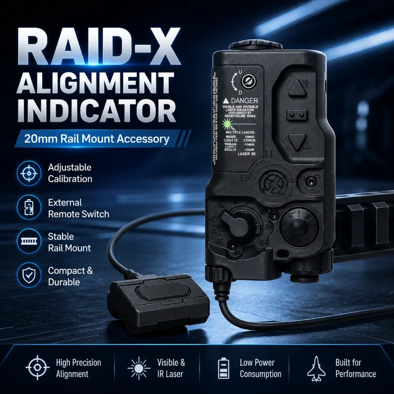 RAID-X Multi Adjust Zero Calibration Position Marker Outdoor Leisure Game Detachable Remote Control Button Accessory
