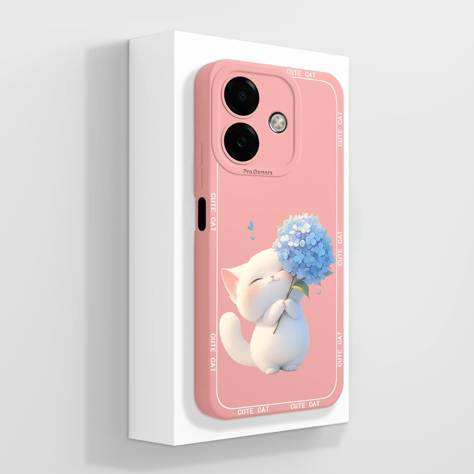 For Oppo A40 A40M A60 A80 Case Aesthetic Soft Liquid Silicone Camera Protection Back Cover Anti Drop High Quality Phone Housing