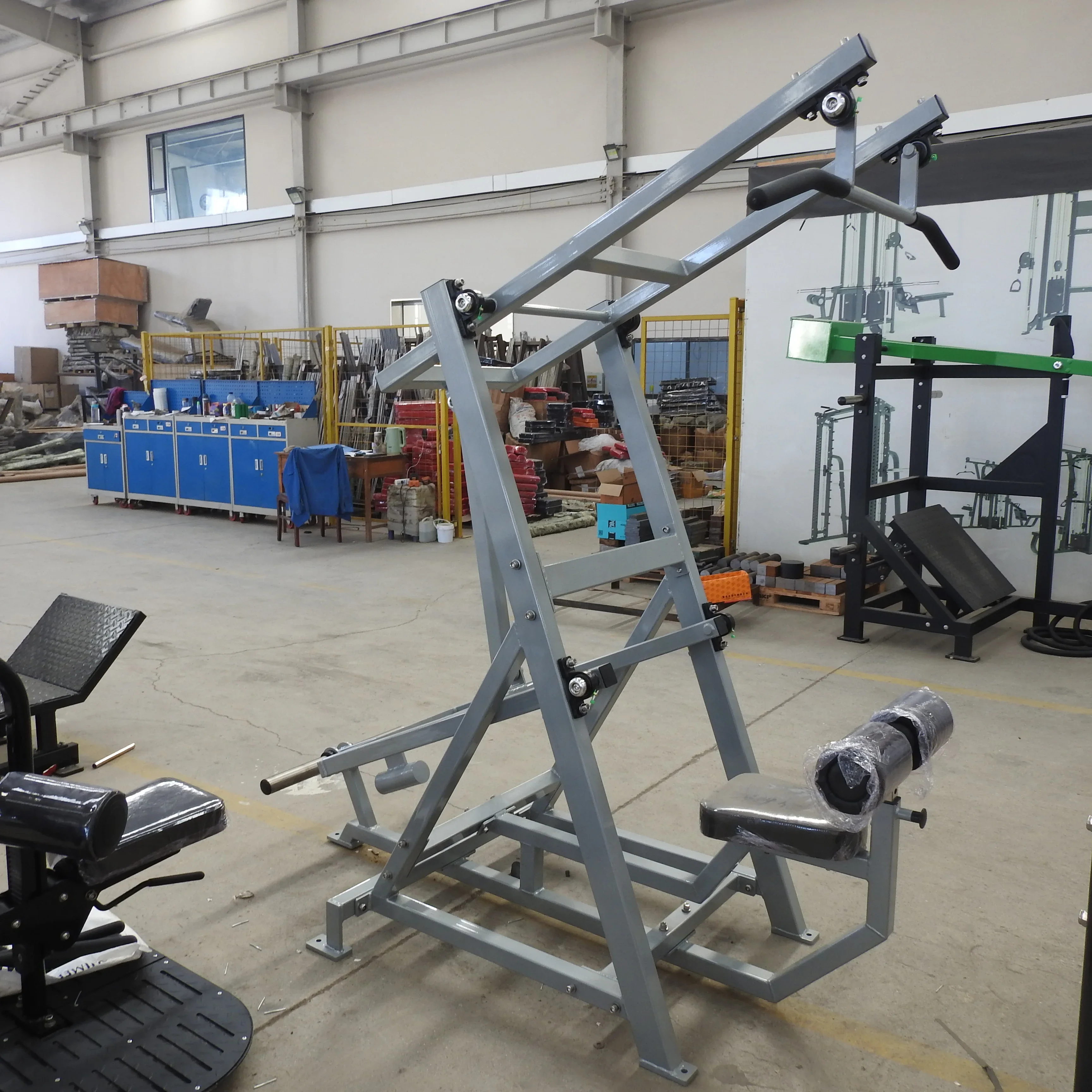 Popular Wholesale Gym Fitness Equipment Leverage Pull-down Trainer Back Muscle Strength Training High Position Pulldown Machine