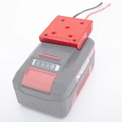 Batteries Converter Adapter For OZITO 18v Power X Change Li-ion Battery Cable Connector Adaptor Plug DIY(No Battery)