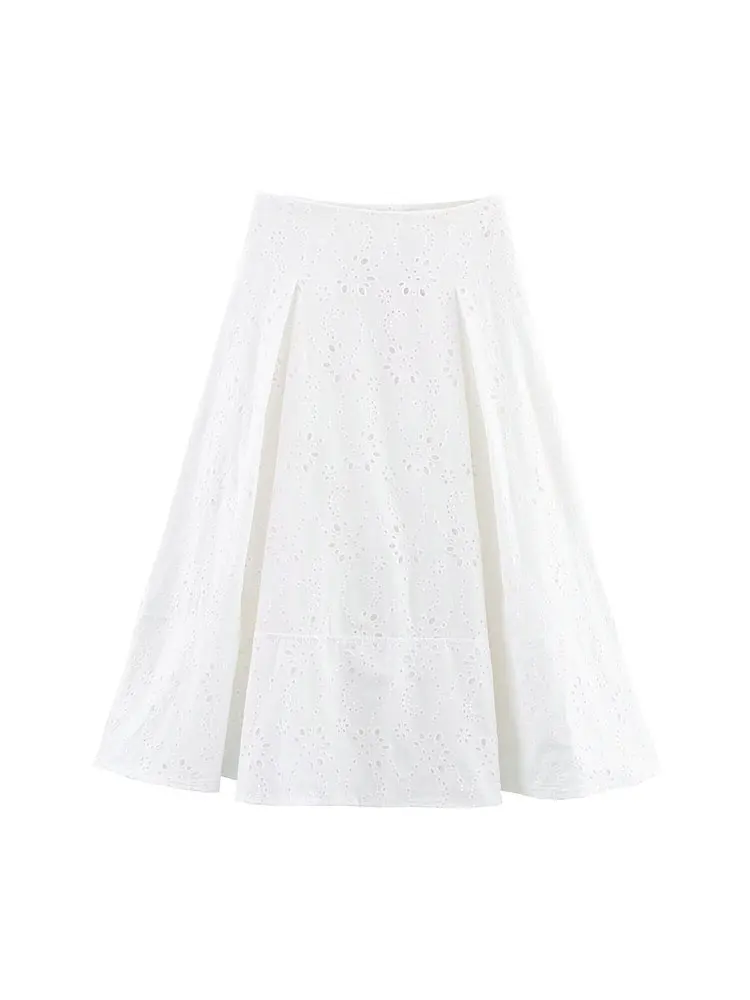 2025年夏 レディース 刺繍 コルセット キャミ ショートトップス ミディ丈 ルーズスカート ファッション ホリデー ビーチセット