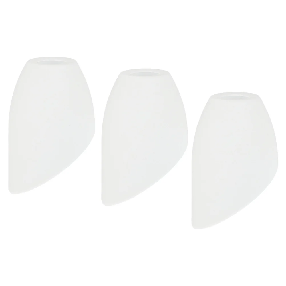 

3Pcs Inclined Head Plastic Lamp Shade Table Light Cover LED Lamp-Chimney Decorative Simple Living Room Bedroom