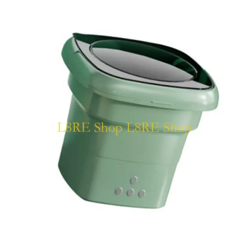 L8RE 3.2L Foldable Mini Washing Machine Portable Clothes Cleaner For Travel Dorm