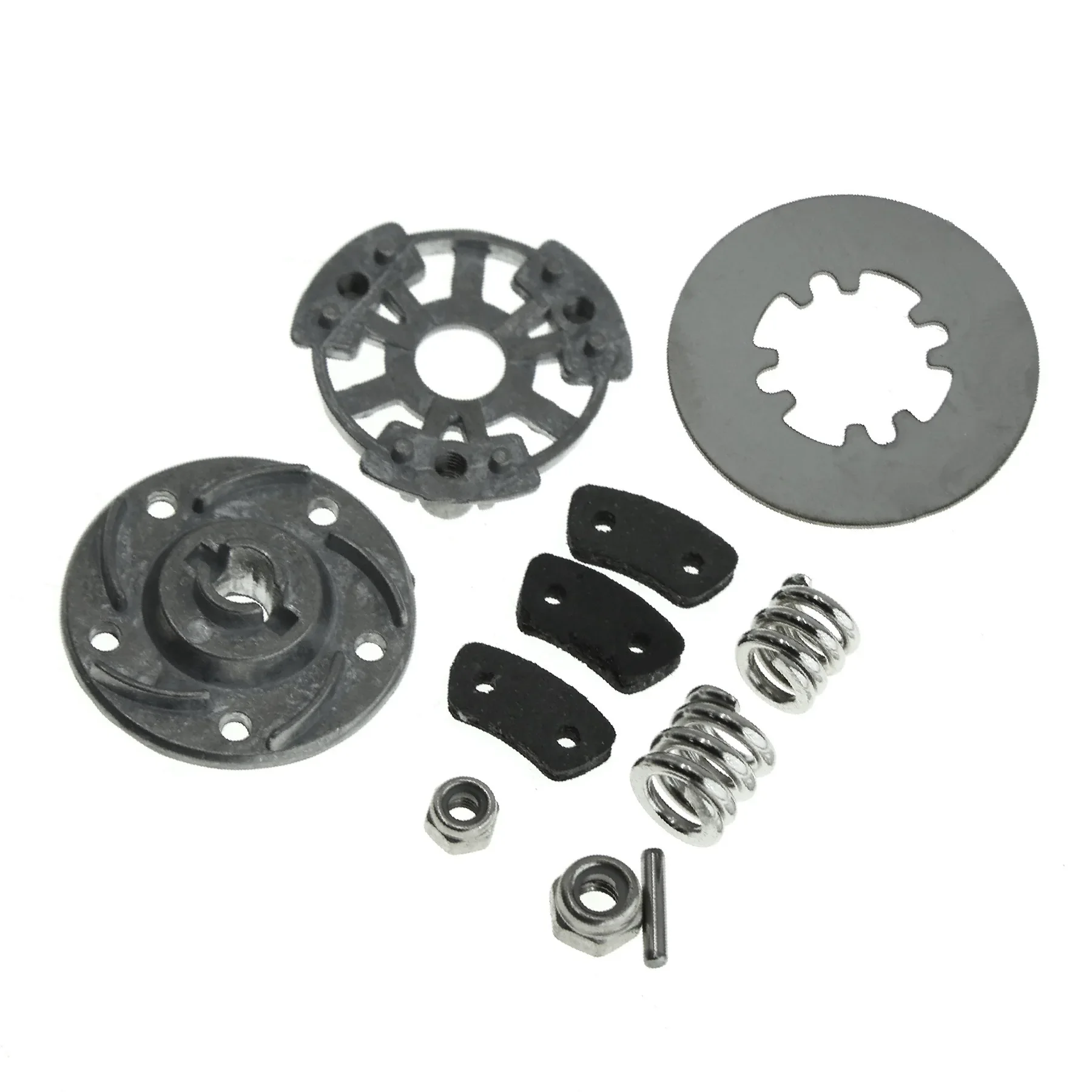 Metal Slipper Clutch Rebuild Kit Slipper Pressure Plate & Hub 5552X 5556 for Traxxas Slash 4X4 Rustler Bandit Jato Upgrade Parts