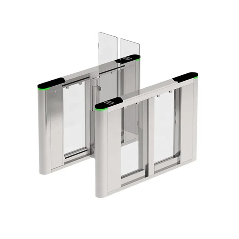 zk teco access control pedestrian automatic speed gate turnstile gate for buildings