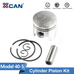 XCAN 40mm Piston Pin Ring Set Electric Brush Mower Piston Kit Fit 40-5 43cc BC430 CG430 1E40F-5 Brush Cutter Spare Parts