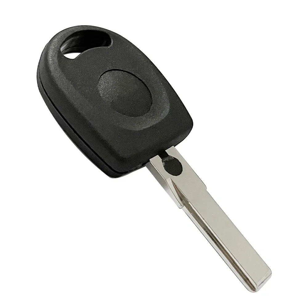 XNRKEY 10 Pcs Transponder Key Shell New Car Key Blank Case for VW Volkswagen SKoda Seat Key Case with Uncut HU66 Blade