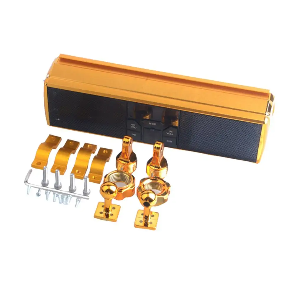 

Motorcycle Audio Sound System Support USB Playback, TF Card Playback, MP3 Format And Radio Function