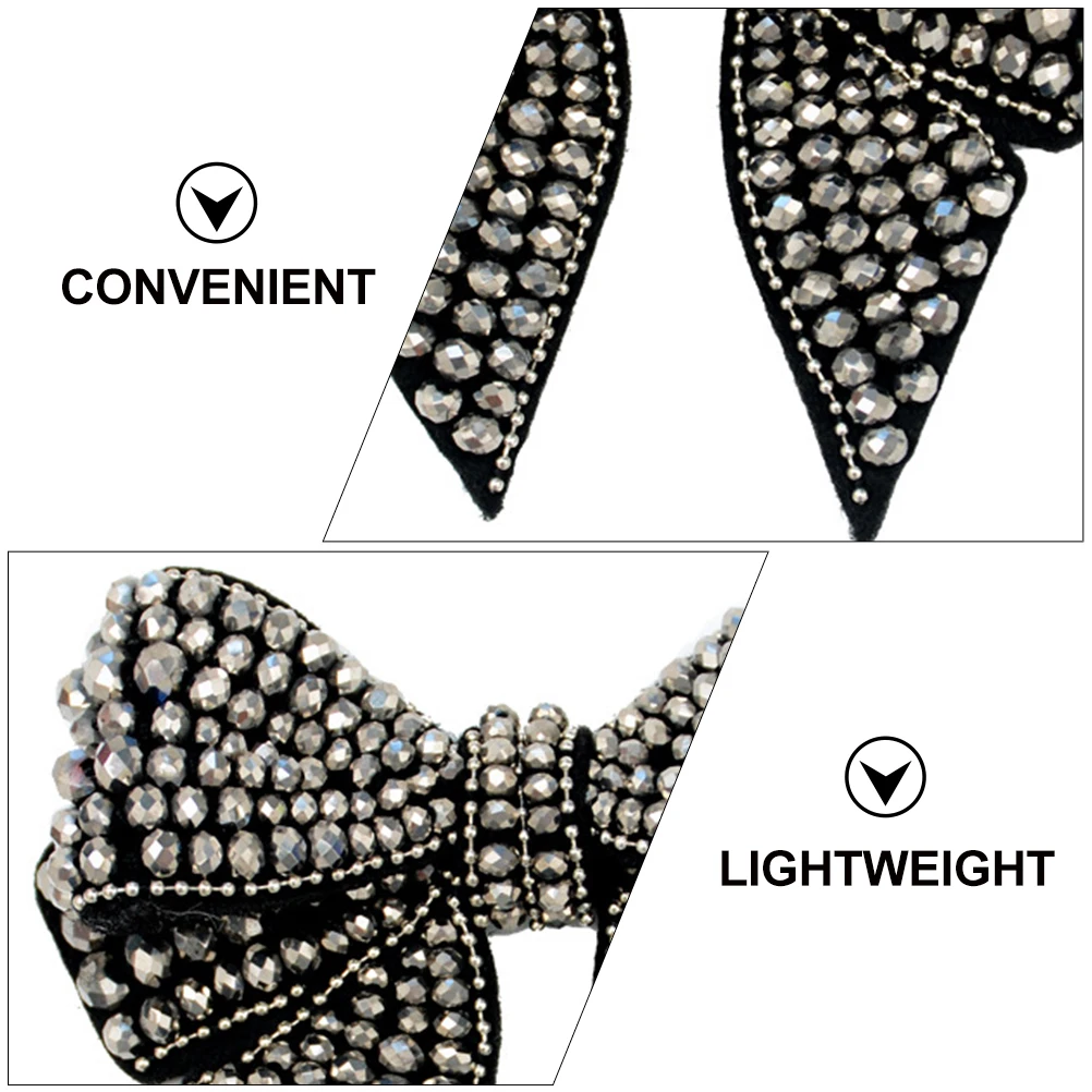 

Decorative Bowknot Patch Bag Adornment Shoes Ornament Clothing Accessory Women Flats Heels Hats Clutch Decoration Wedding Party