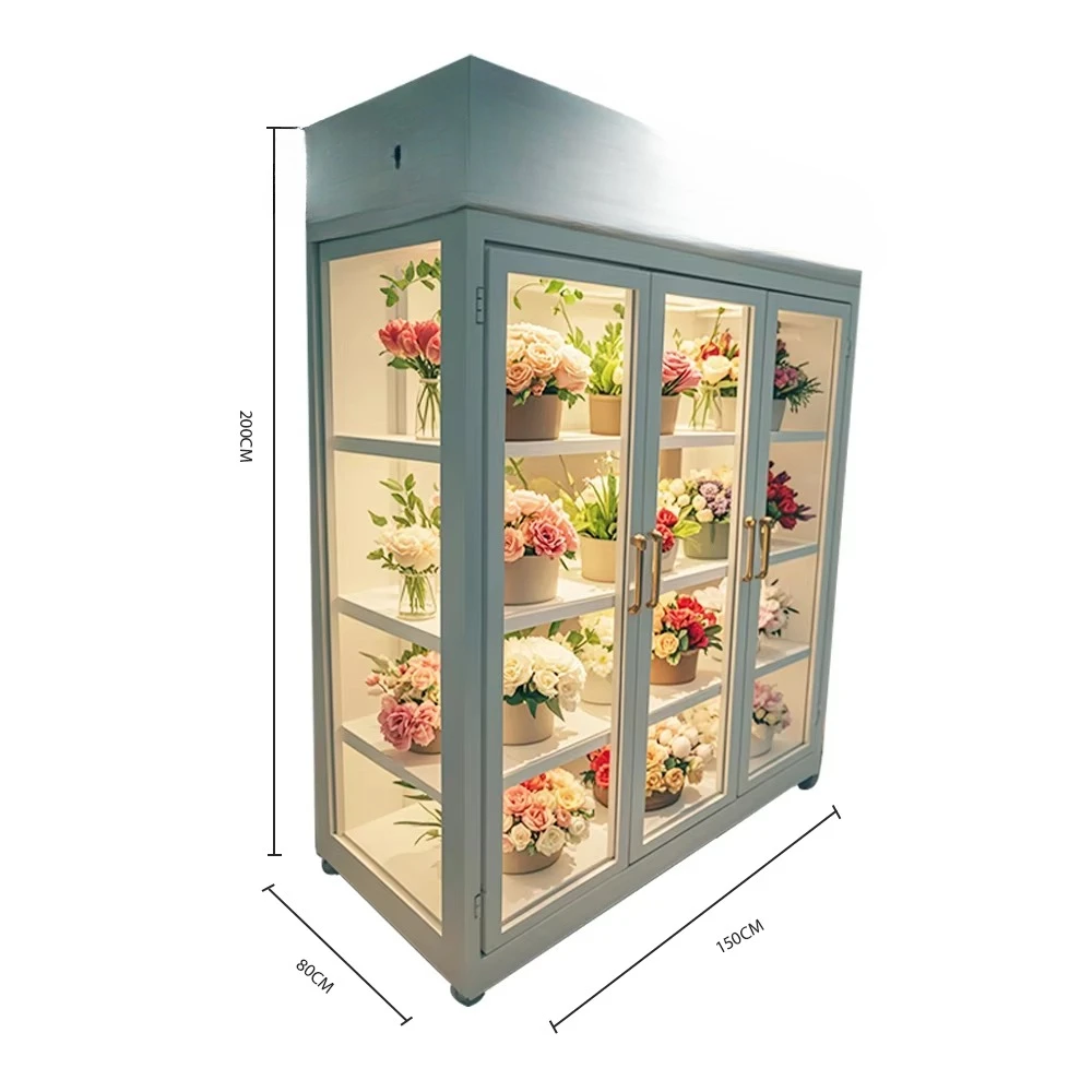 Refrigerator Display Flower Flower Refrigerated Display Cabinet Flower Cooler