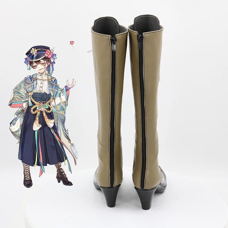 Toilet-Bound Hanako-kun Hanako Cosplay Shoes Boots Anime Halloween Carnival Boots Custom Made