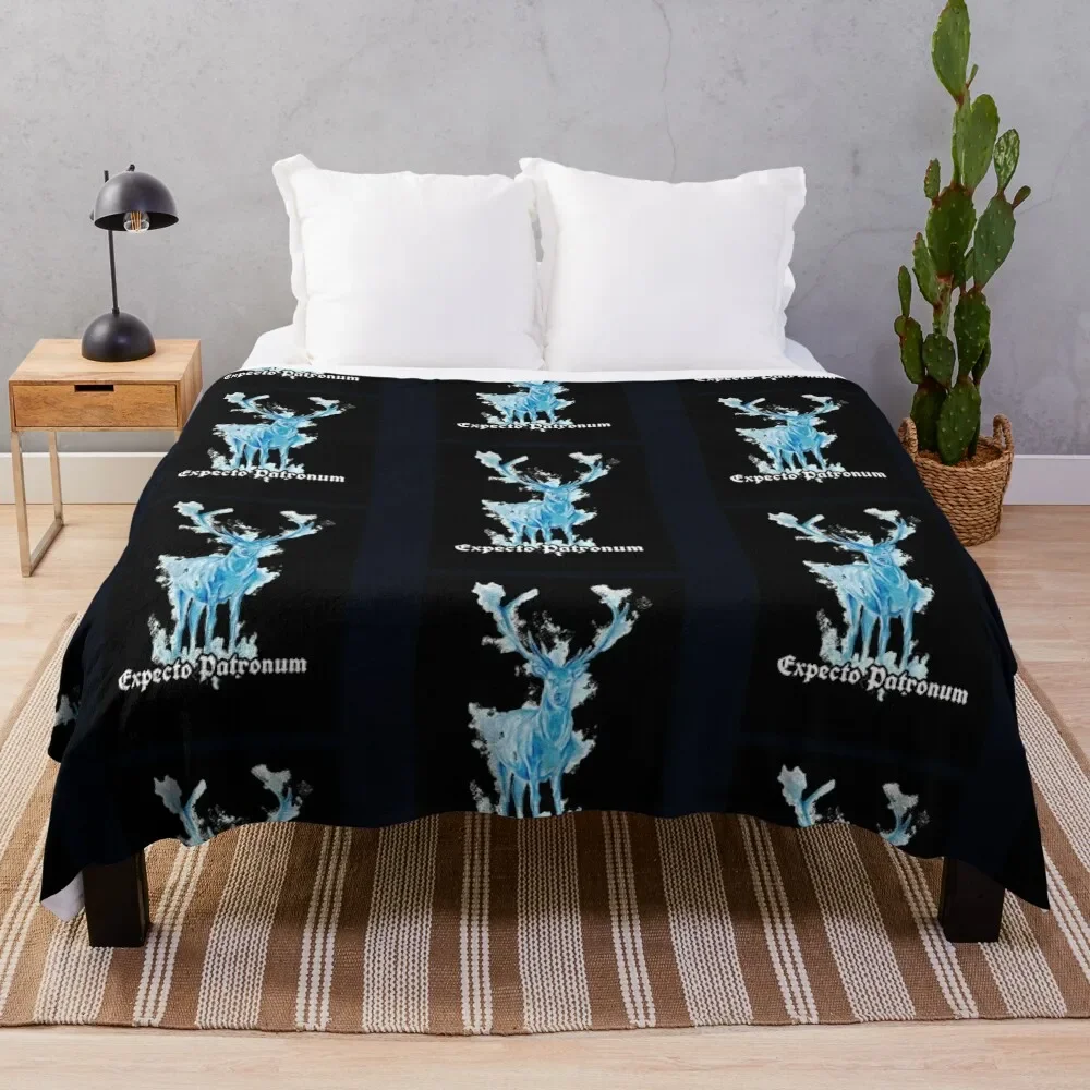 

Expecto Patronum Throw Blanket Stuffeds Picnic Blankets