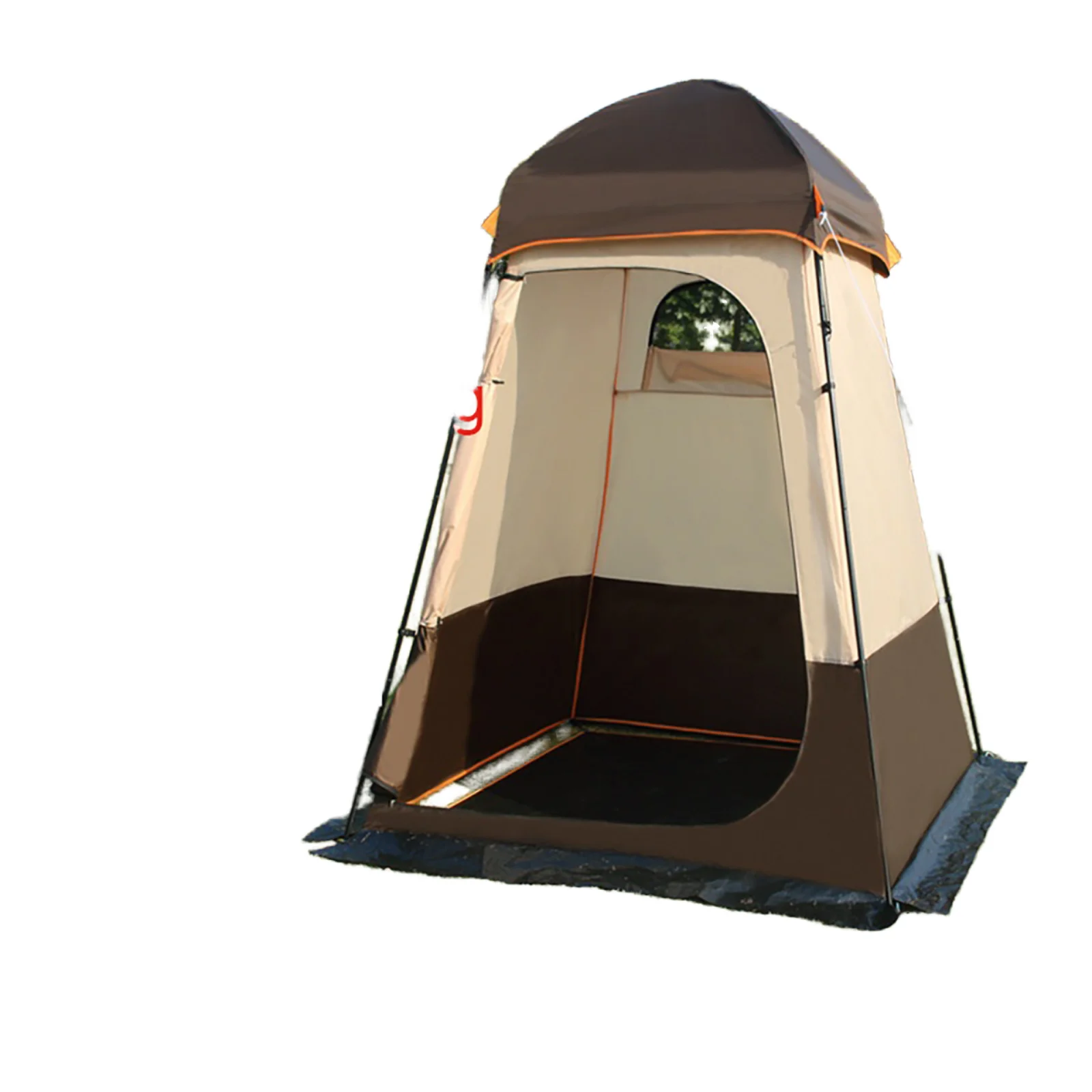 

STLF Large Size Portable Outdoor Pop up Privacy Tent Waterproof Single-Use Camping Shower Toilet Changing Room for Hiking