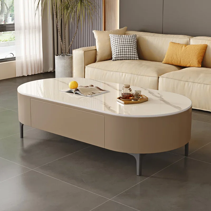 Adjustable Mechanism Coffee Table Simple Clear Photo Album Transform Cheap Side Table Cute Couchtisch Postmodern Furniture