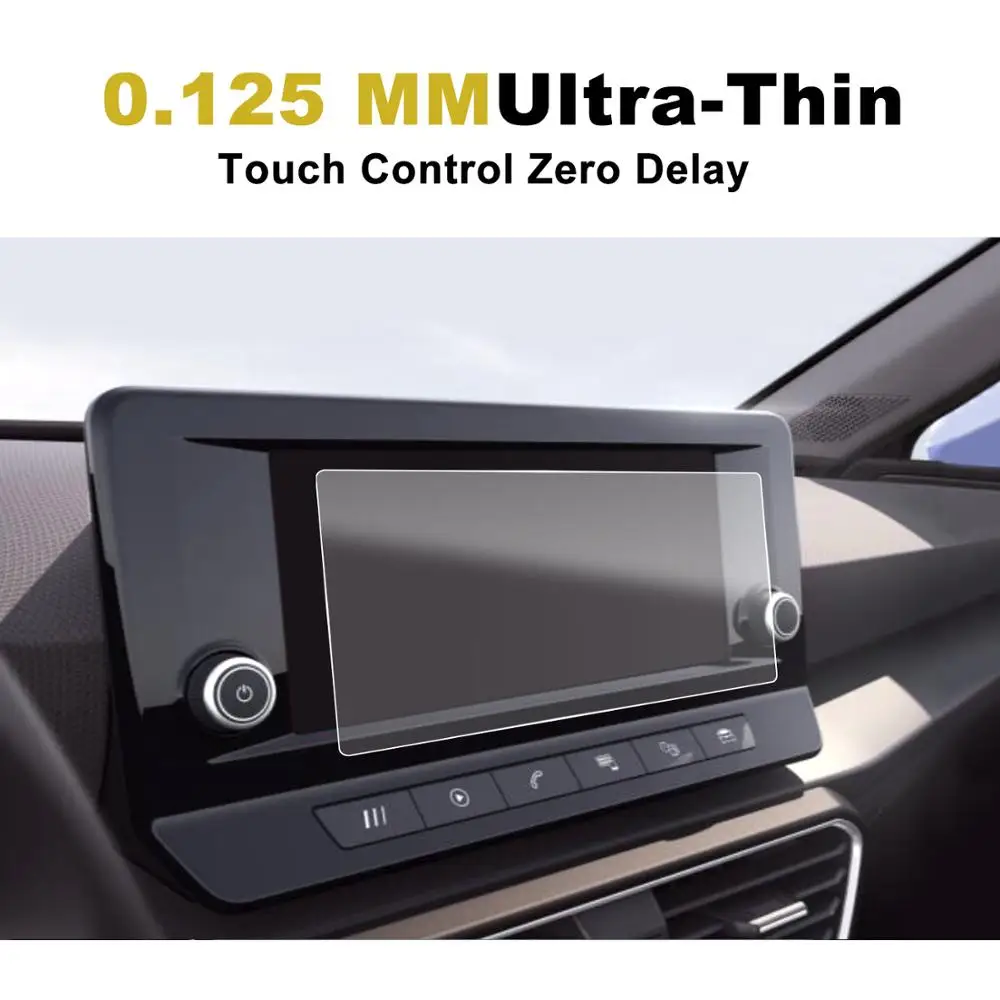 Tempered glass Screen Protector For Leon MK4 FR 2020 2021  8.25 Inch infotainment Car Multimedia Radio Display Media System