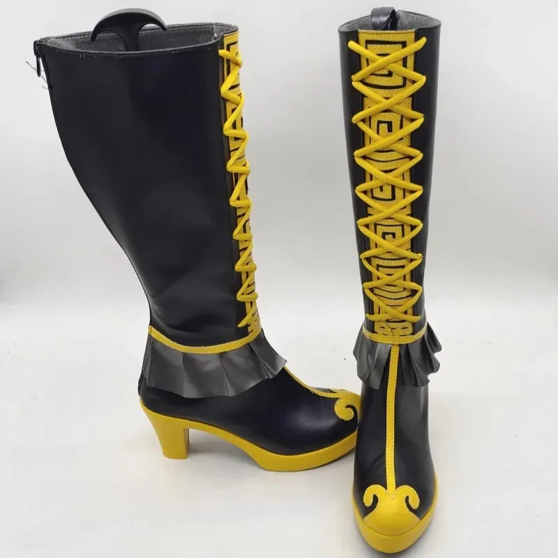 Shuumatsu no Valkyrie سجل راجناروك تشين شي هوانغ تأثيري حلي أحذية أنيمي اليدوية فو الأحذية الجلدية #2