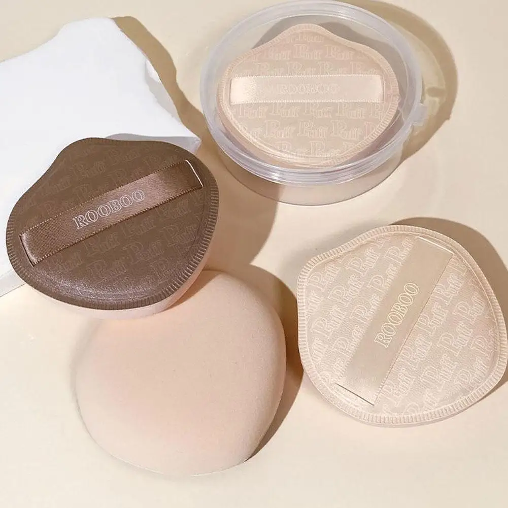 Nieuwe grote poederdons - geen poeder eten, niet-absorberend, nat en droog gebruik, make-uptool voor vrouwen