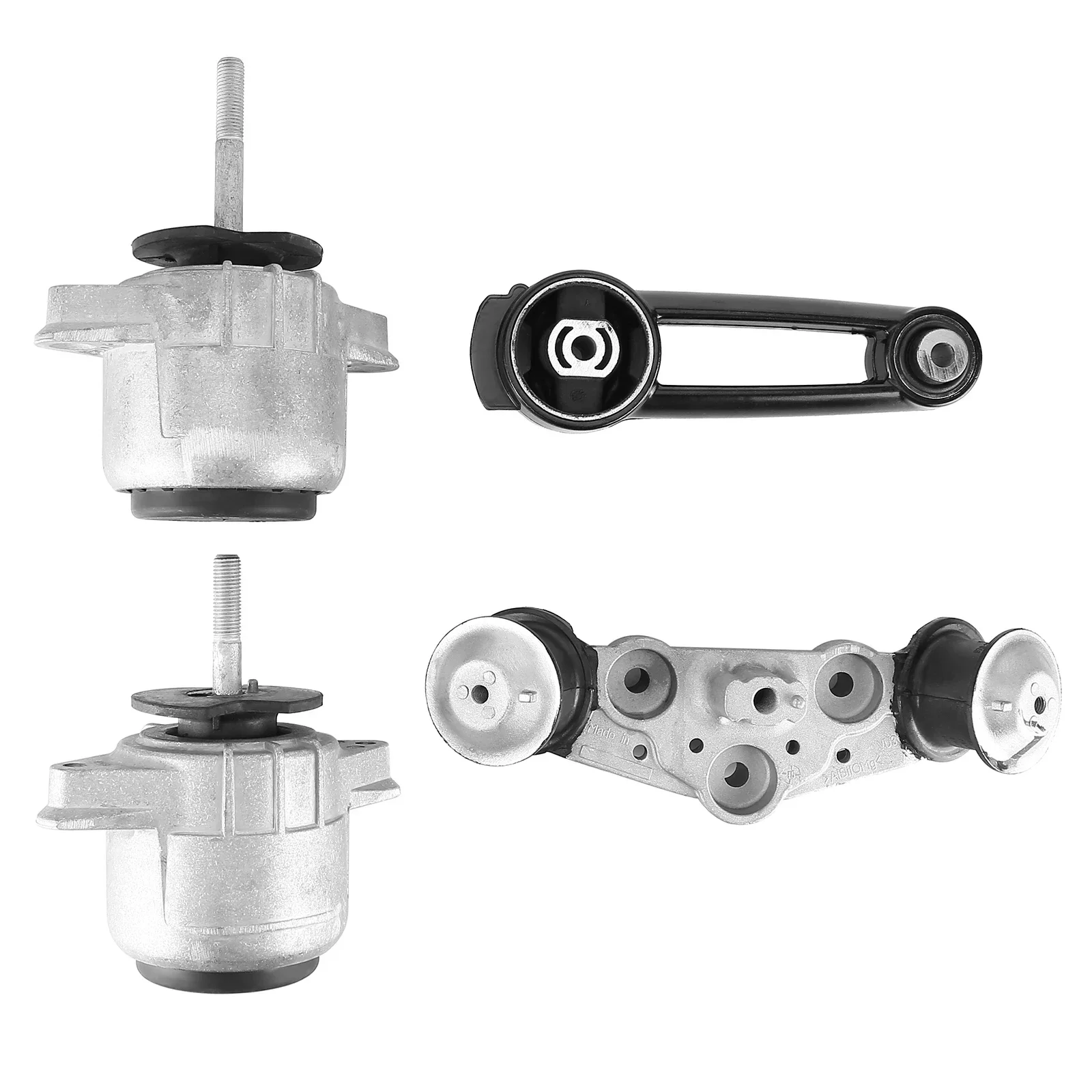 

4pcs Engine Trans & Torque Strut Mount Kit Set Compatible for Porsche Panamera 3.0L 3.6L 2011-2016 97037511801 95537510113 94837