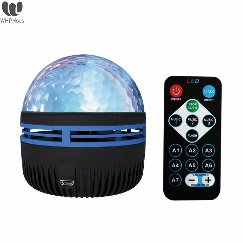 LED Starry Sky Light Projection Night Light Multifunction Bedside Bedroom Atmosphere Lamp Rotating StageLight Projector Lamp