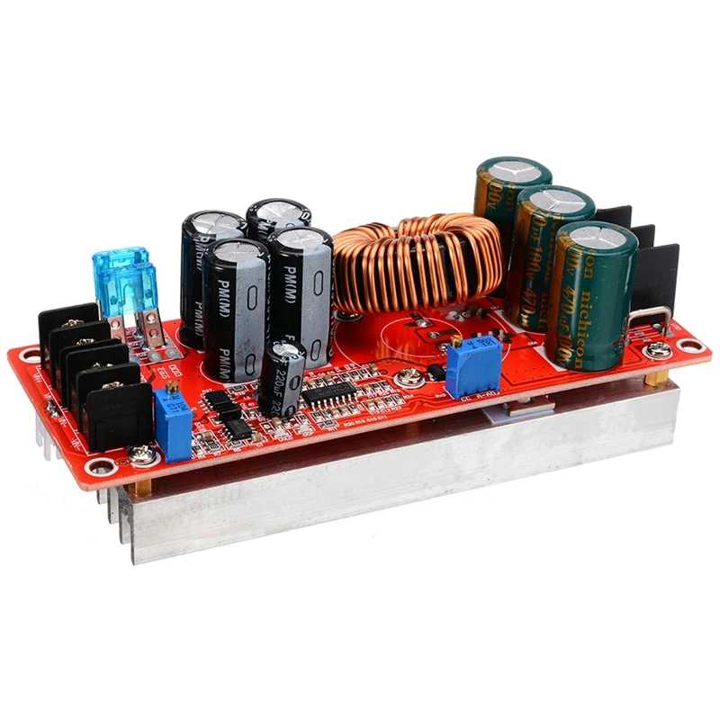 1 Pcs Step-Up Power Supply Module 1200W 20A 8-60V To 12-83V