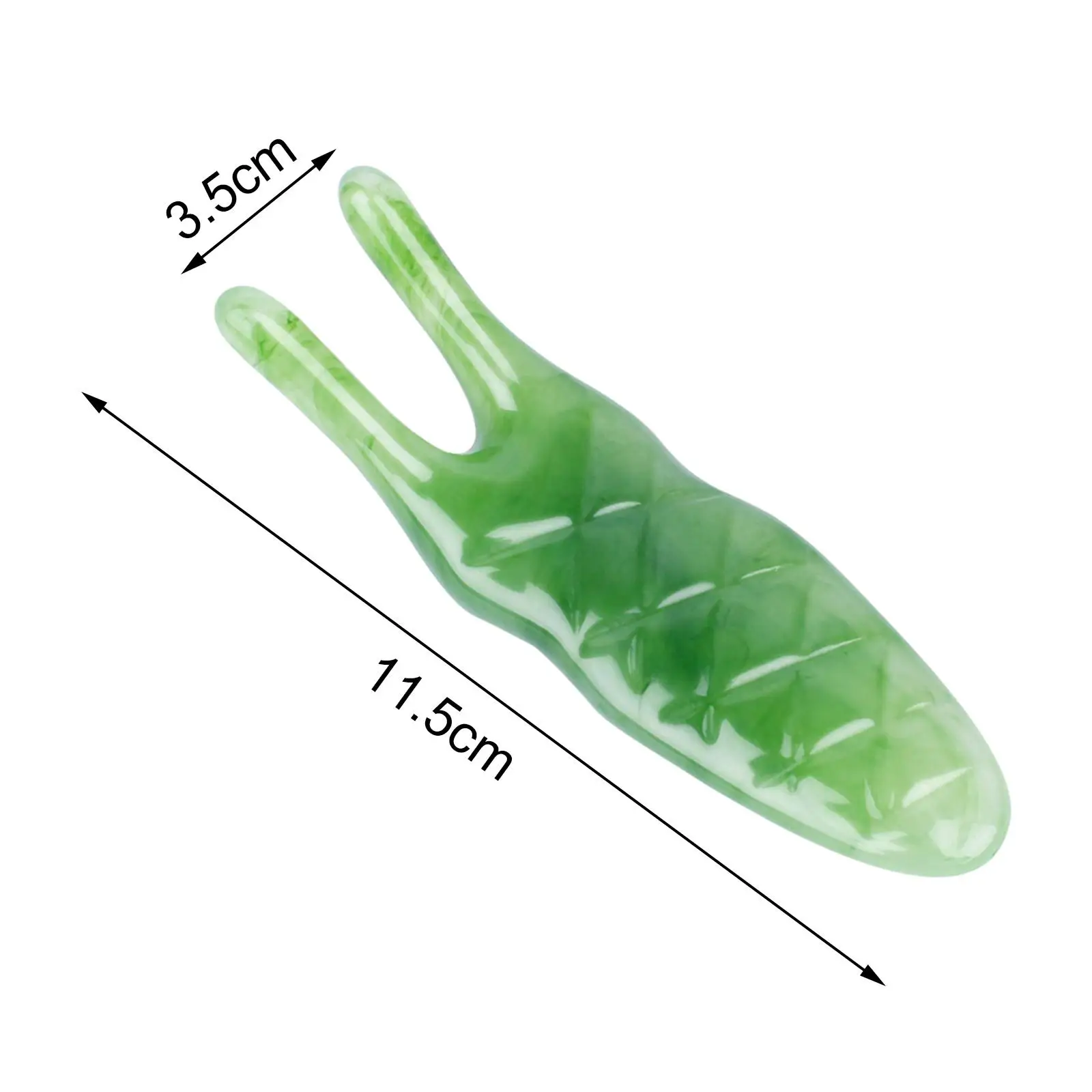 كشط على شكل الراتنج مكشطة الوجه الوخز بالإبر تدليك مجلس الوجه الظهر السفر