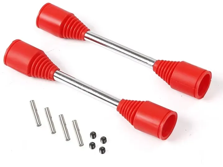 9 mm hoogwaardige versterkte stalen aandrijfassen voor ROVAN ROFUN KM HPI BAJA 5B 5T 5SC