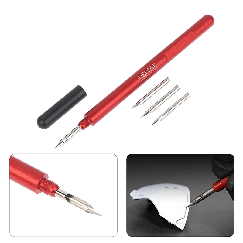 

Model Seepage Line Pen Updated Version Non-Slip Aluminium Handle Coloring Draw Lines Pen Model Modification Tool
