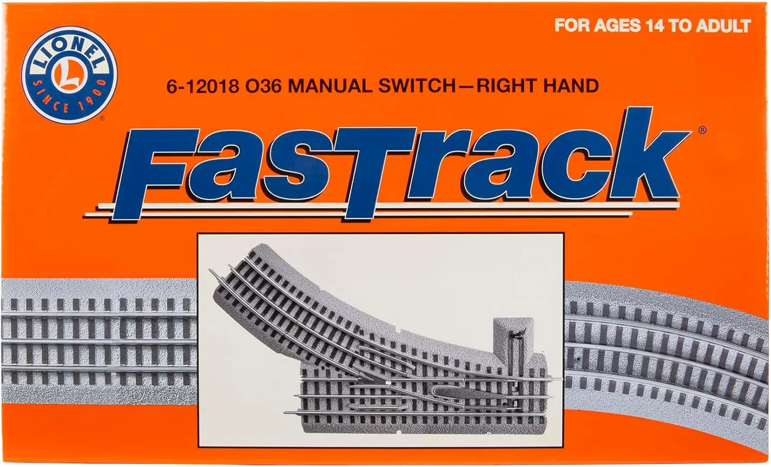 FasTrack 036 Manual Switch, Electric O Gauge, Usia 14 tahun ke atas, Tangan Kanan