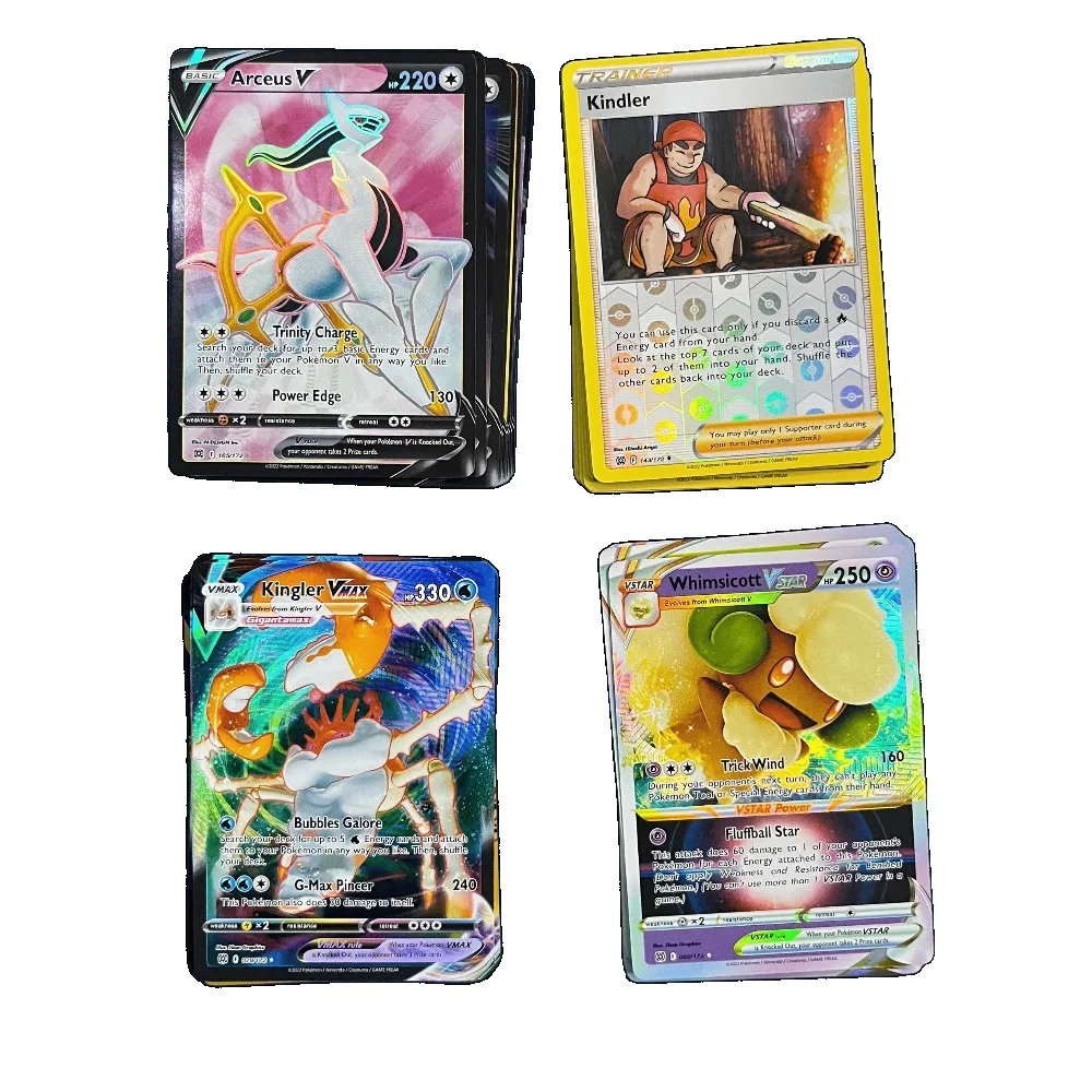 

Fun 60/100/200 Покемоны Французский Английский Немецкий Корейский Испанский Карты GX VMax VMAX V TT Пикачу Аниме Боевая Карта Детские Игрушки