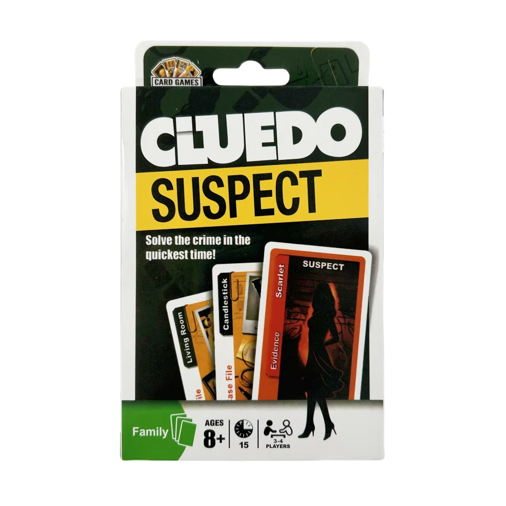 Najnowsza gra karciana Cluedo Klasyczna gra tajemnicza Rozrywka Wieloosobowa gra interaktywna Kaarten Karty do gry planszowej