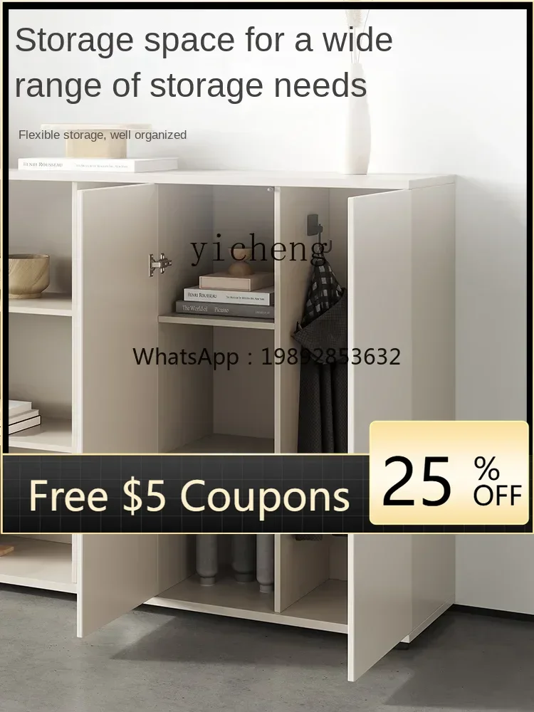 

Office Furniture File Cabinet Material Locker Simple Office Floor Double-Door Supporting Bookcase