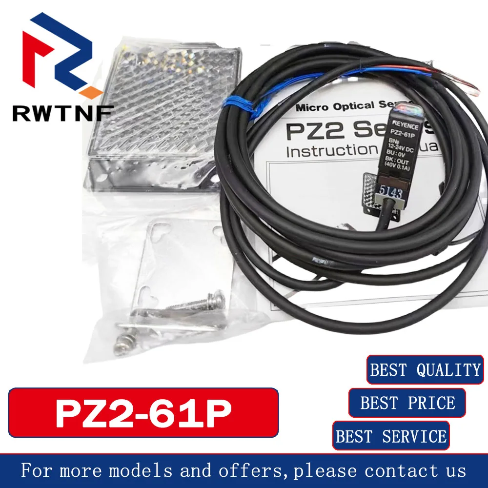 Brandneuer echter PZ2-61P KEYENCE Retroreflektierender fotoelektrischer Kabelsensor, 100 % Original-Lagerbestand