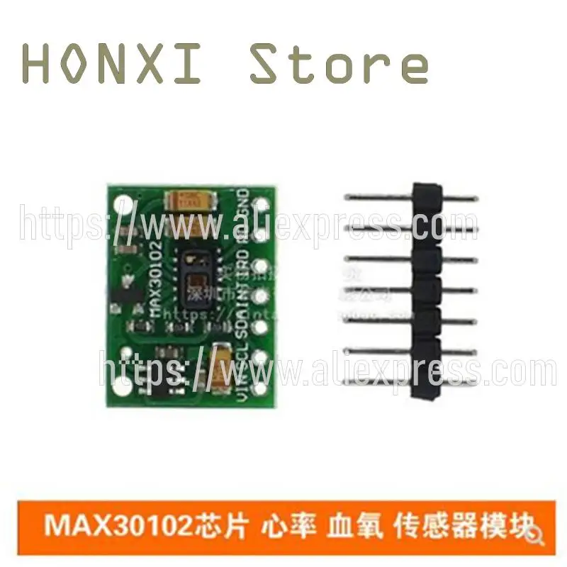 1PCS MAX30102 chip heart rate blood oxygen sensor module