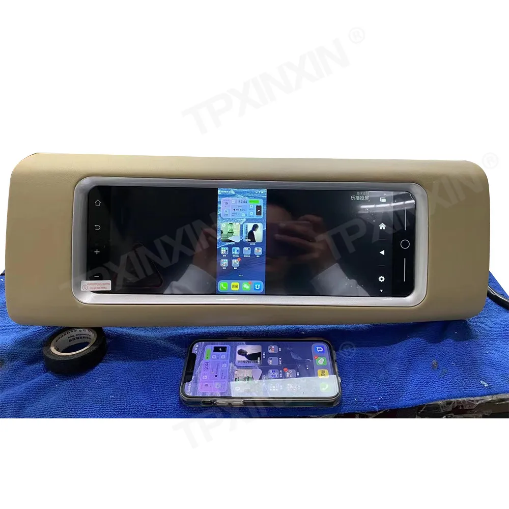 Android Co-pilot Car Instrument Dashboard LCD Display For Range Rover Sport Vogue SVA LWB Passenger Entertainment Screen System