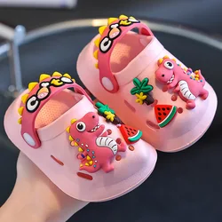 2024New Baby Summer Shoes Sandals for Girls Boy Mules Baby Girl Shoes Cartoon Sandal Infantil for Boy Children's Garden Shoes