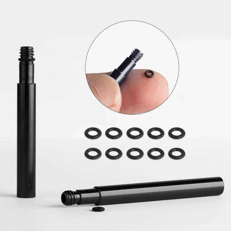 Bicycle 1Pair Presta Valve Extender W/ Cap CNC Aluminum Alloy Anodized F/V Extension for Fixed Road Bike Rims 50mm 60mm
