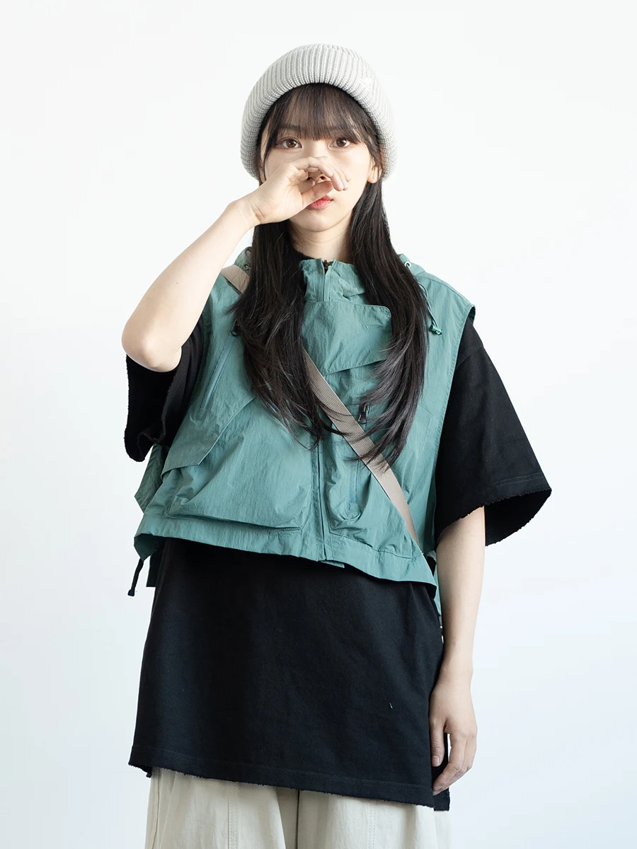 

Outdoor Fiing Jaet RB Mountain Series ort Loose Top for Men Waterproof Multi-ket Functional Workwear Vest