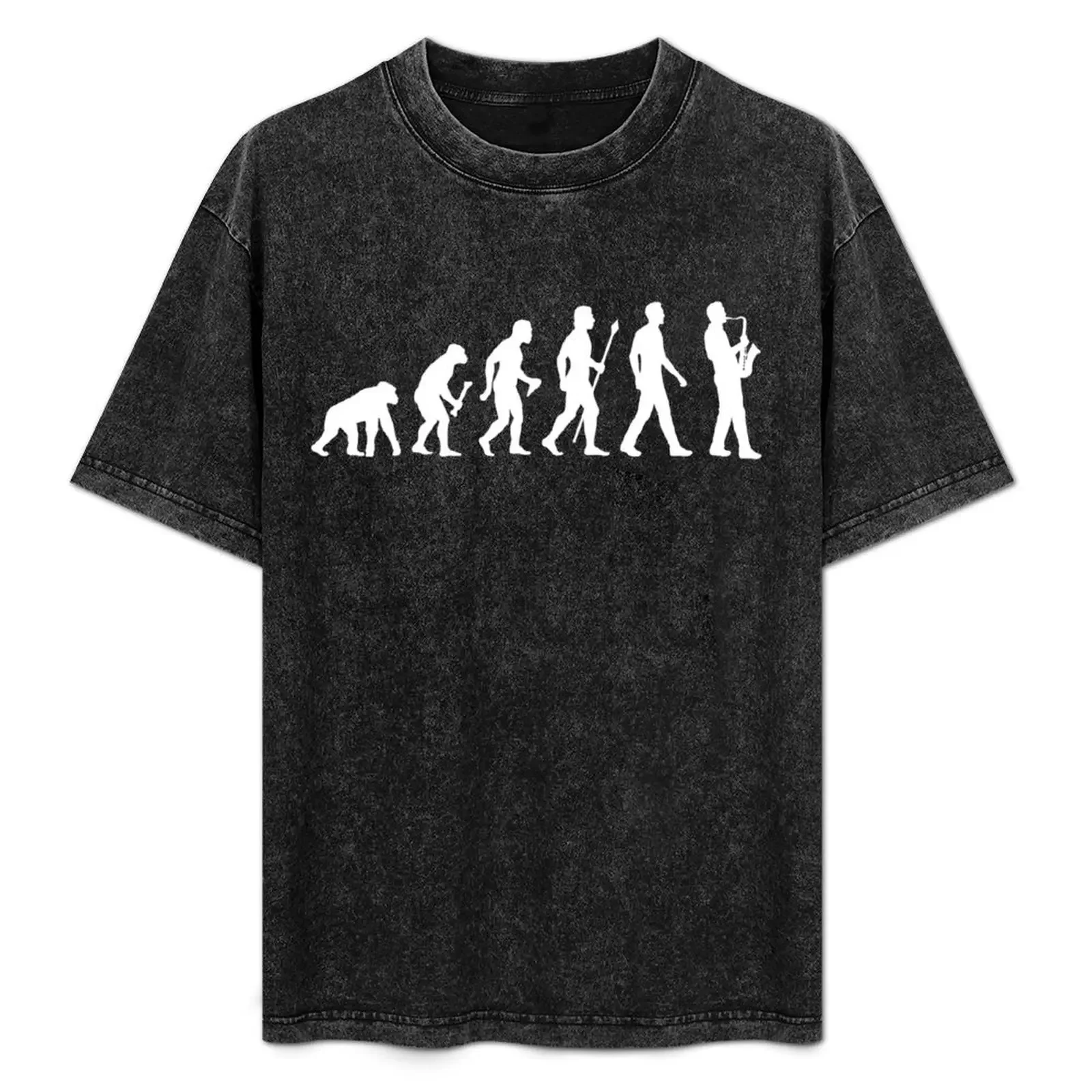 

Funny Saxophone Evolution Of Man T-Shirt football t shirt boys animal print Blouse men t shirt