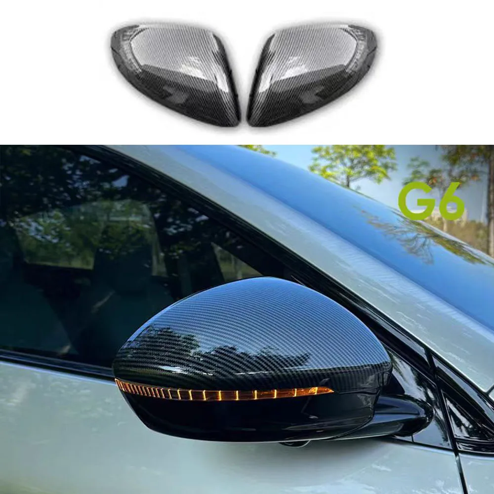 

Подходит для XPeng Xiao Peng G6 2023 2024 2025, защитный чехол для зеркала заднего вида, зеркало заднего вида с защитой от царапин, черный воин