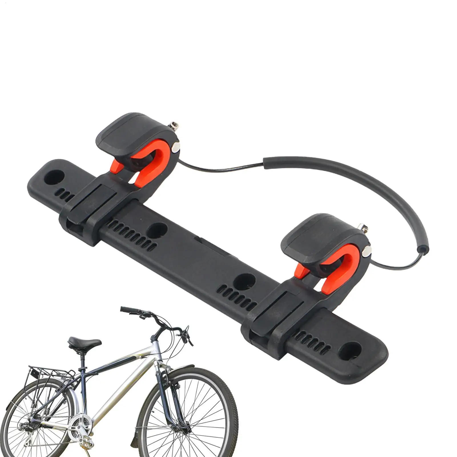 Bicycle Side Bag Buckle Adjustable Luggage Side Bag Buckle Motorcycles Bicycle Saddle Rack Riding Equipment Bike Rack Accessorie