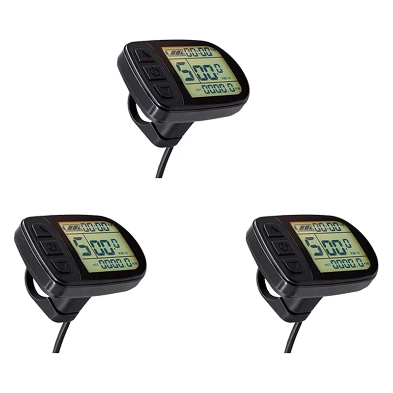 

NALFI-3X Ebike KT-LCD5 Дисплей 24V36V48V72V 5-контактный водонепроницаемый разъем Дисплей для электрического велосипеда Интеллектуальная панель управления