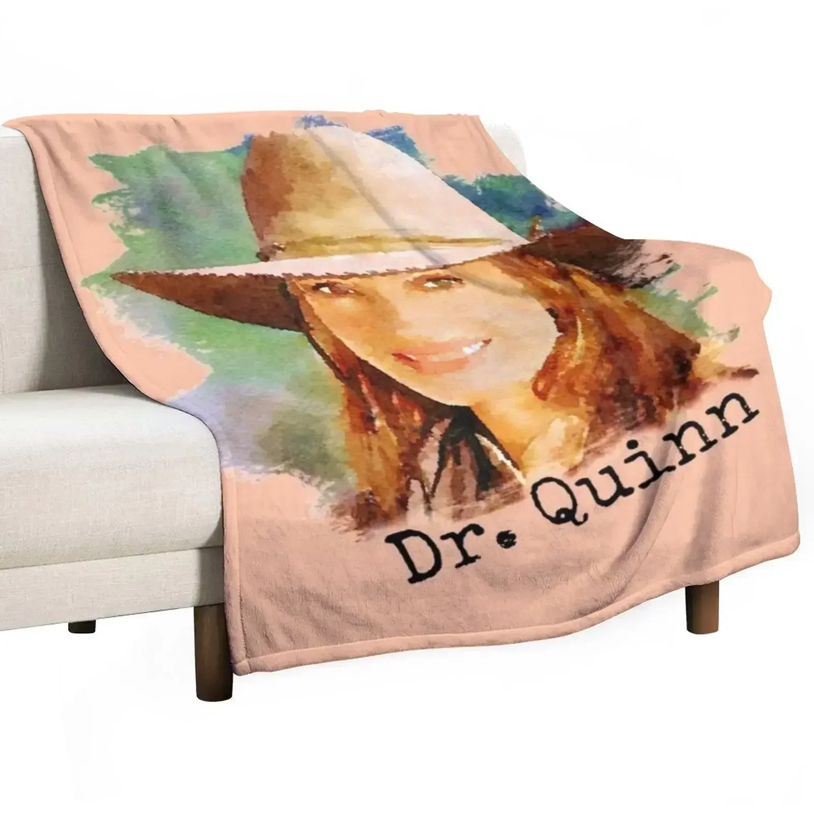 Dr. Quinn Medicine Woman Throw Blanket Decorative Soft Throw Blanket for Couch Sofa