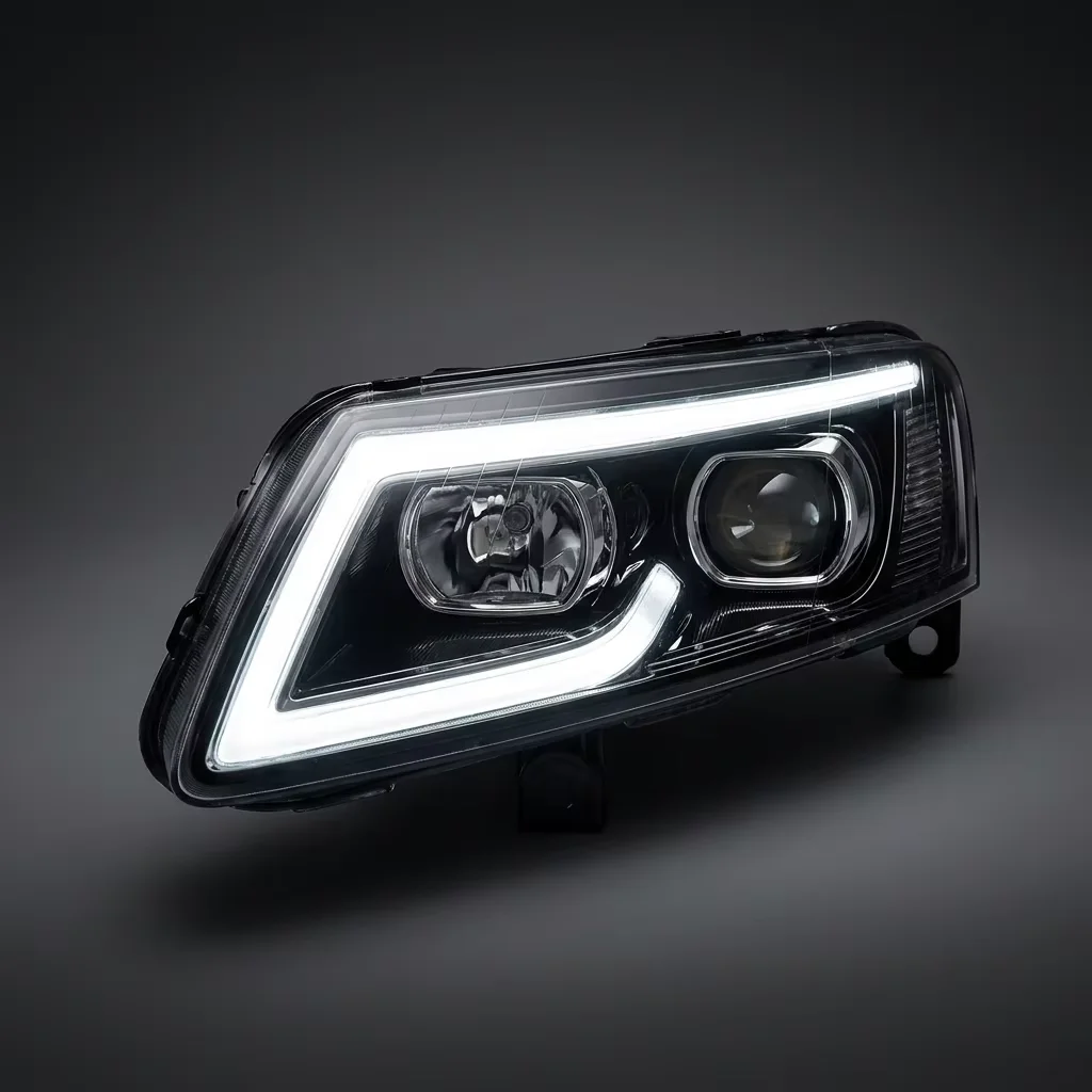 65W 72W Rated Power LED DRL Projector Headlight Assembly 1 Year Warranty Retrofit Upgrade for Audi A4 B8 8K 2008-2016