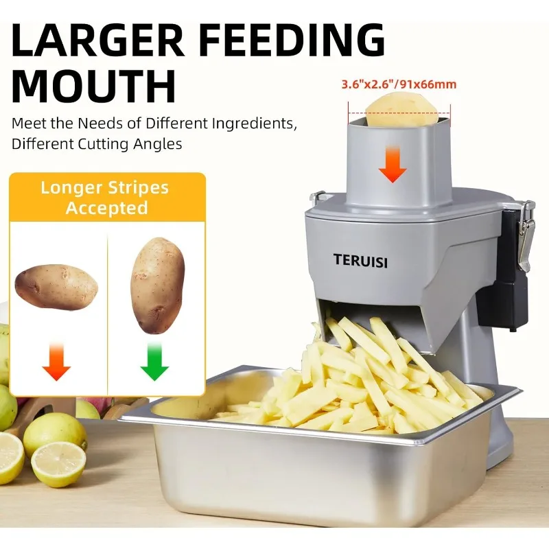 مفرمة خضروات كهربائية 4 في 1، محضر طعام لتقطيع الخضروات بقدرة 200 وات، قطاعة طعام نباتية مع تقطيع وتقطيع وتكعيرات